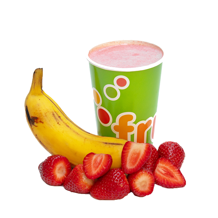 BATIDO FRESA - PLATANO - LECHE