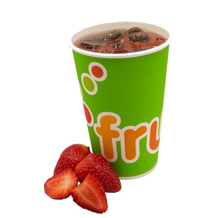 BUBBLE TEA DE FRESA